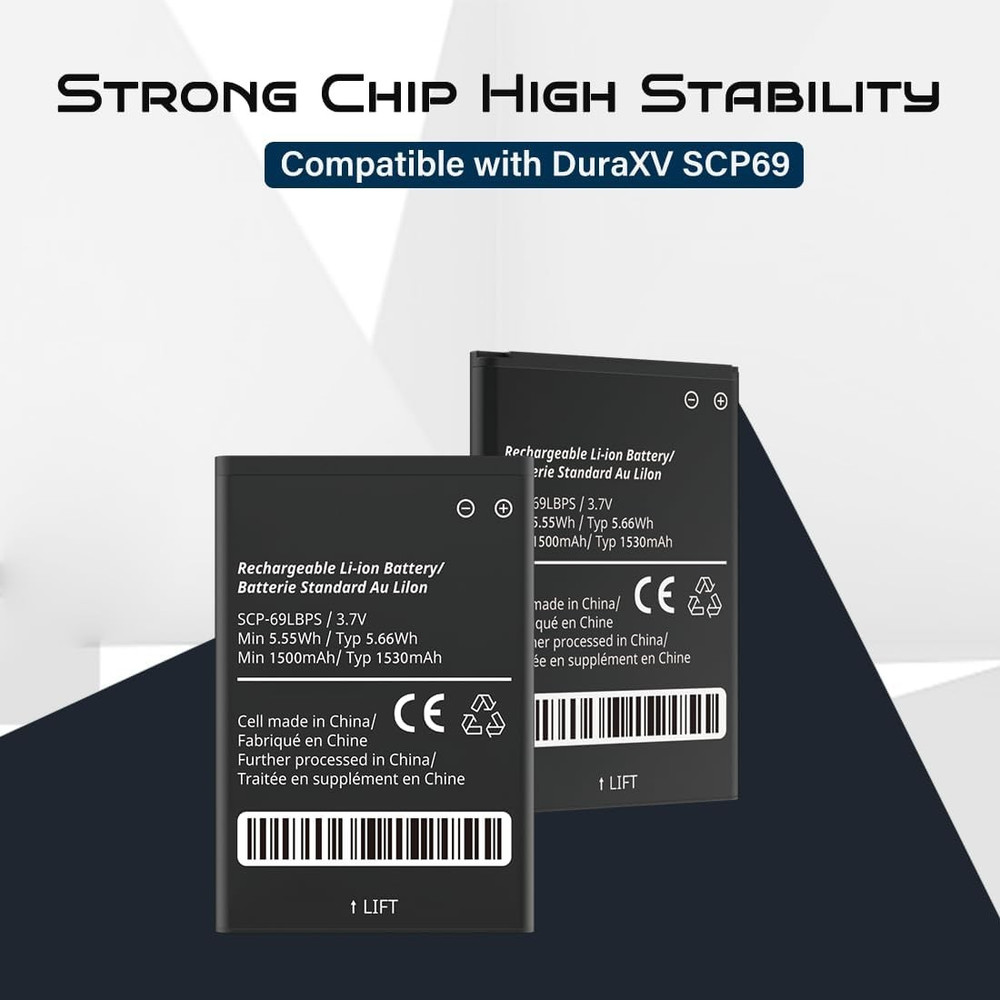 Standard Battery Kyocera DuraXV+ E4610 E4520 DuraXE E4710 DuraXA E4510 XTP E4281