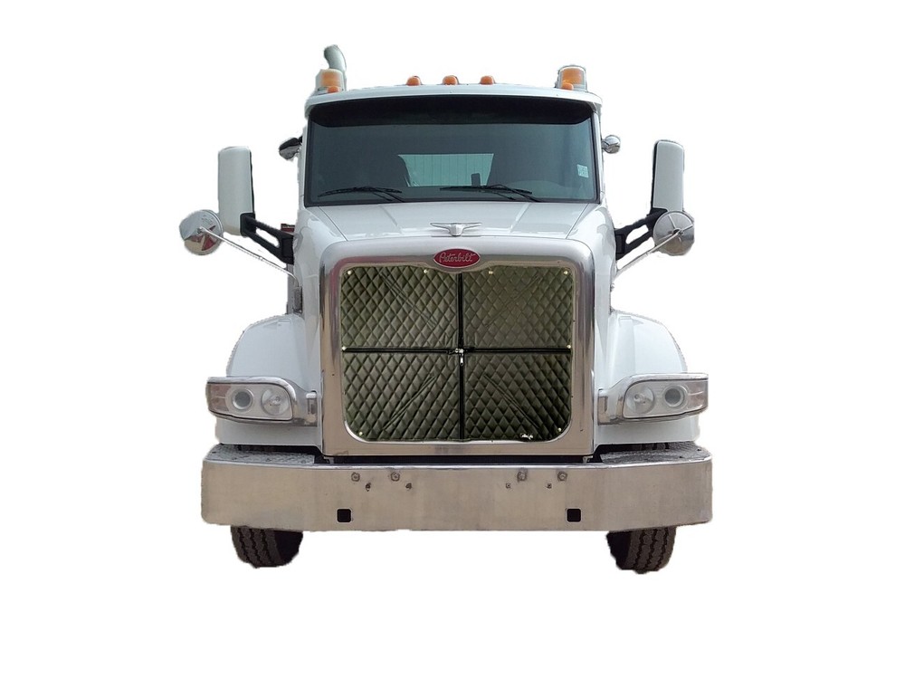 ALL YEARS Peterbilt 567 Winter Front *Includes No Drill Snap Installation