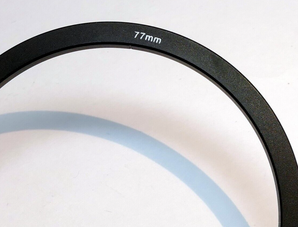 77mm Adapter Ring for Square Filter holder Cokin size Medium P threaded