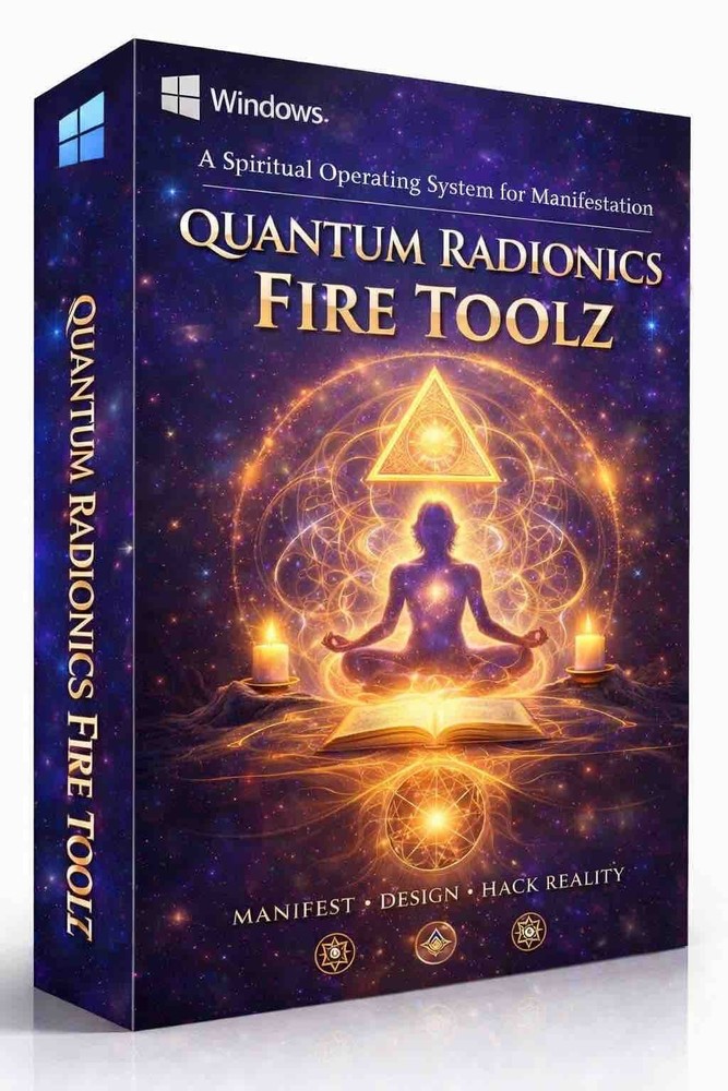 QUANTUM RADIONICS FIRE TOOLZ - RADIONICS QUANTUM MANIFESTATION POWER SOFTWARE
