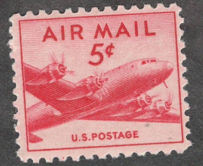 US. C33. 5c. DC-4 Skymaster. MNH. 1947