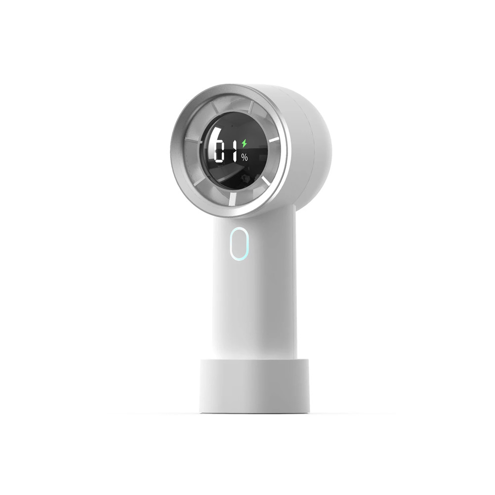 Compact USB Rechargeable Mini Handheld Desk Fan for Personal Cooling