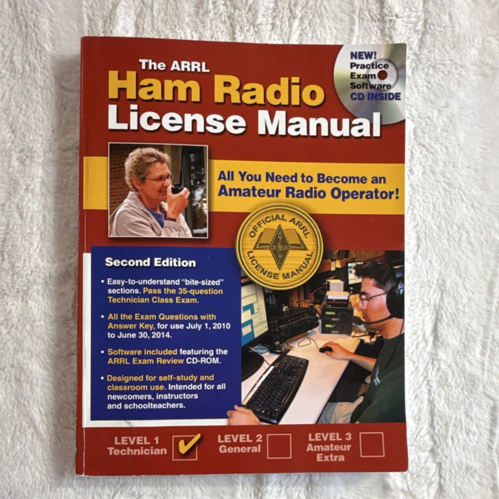 ARRL Ham Radio License Manual Second Edition with Practice Exam Software CD