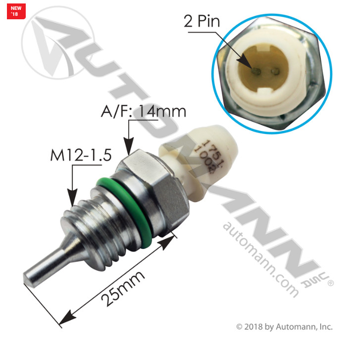 577.55549 AUTOMANN Thermistor AC Sensor IHC
