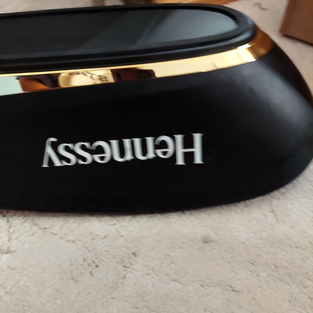 Barware Condiment Drink Tray - Hennessy Black & Gold