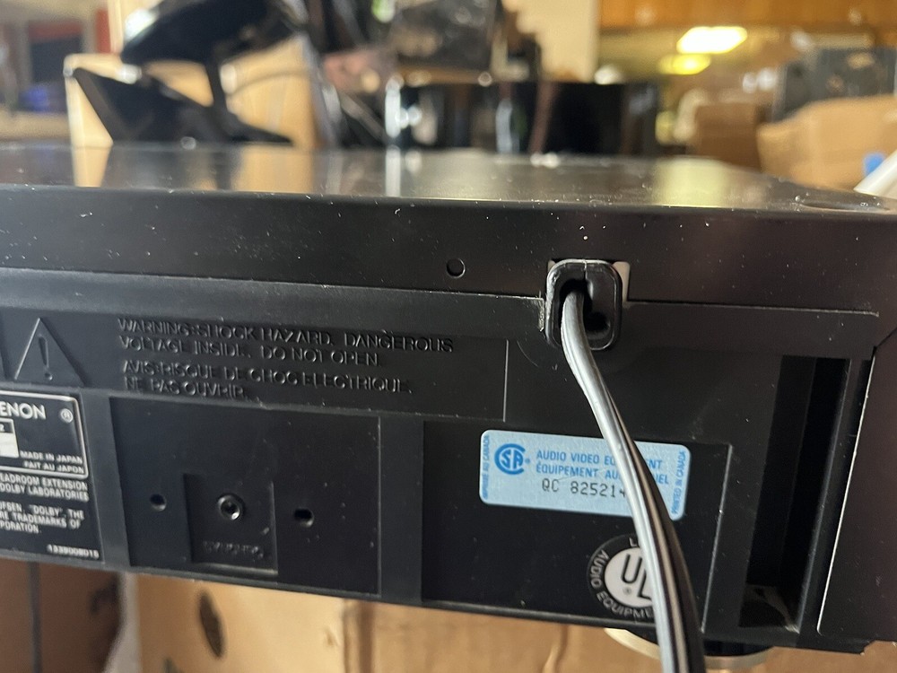 Denon DRS-640 Single Cassette Deck TESTED WORKING