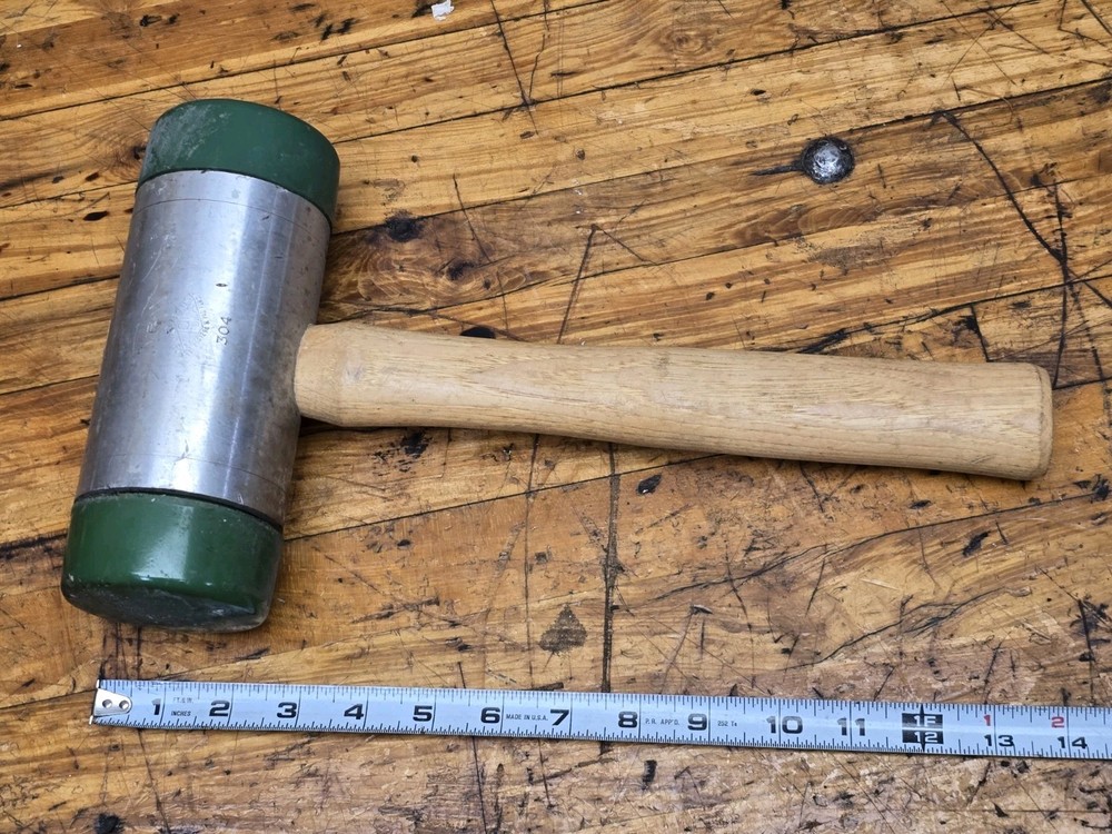 Large NUPLA Impax 304 Dead Blow Hammer
