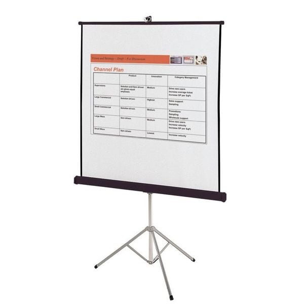 Quartet 570S Portable Tripod Projection Screen