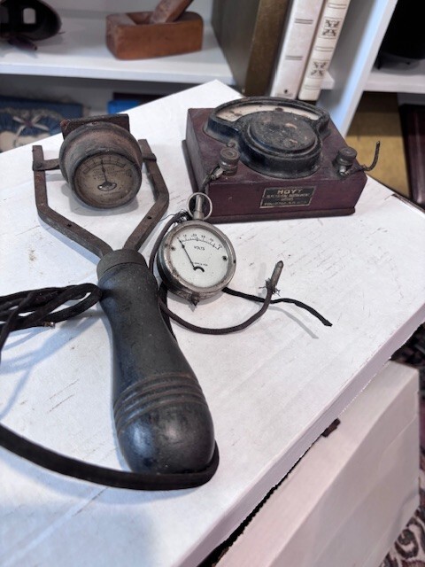 Voltage meters vintage