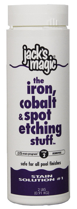 Jack's Magic Stain Solution #1 - Iron, Cobalt, Spot Etching 2 lb - JMIRON2
