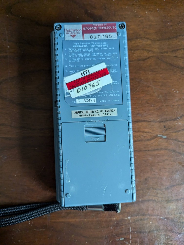 ANRITSU Digital Surface Thermometer HFT-83