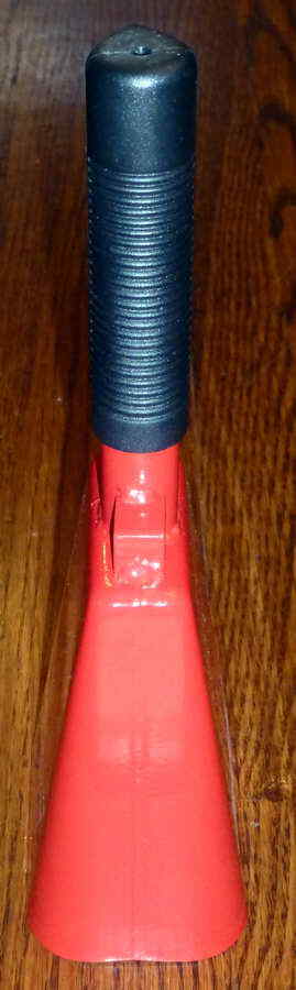 Classic Red Metal Hand-Held Budweiser Cowbell