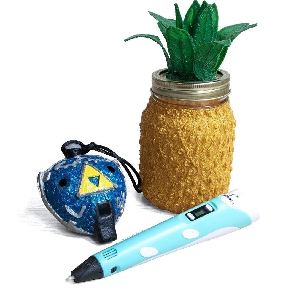 SCRIB3D P1 3D Printing Pen with Display - create Dimensional Art work Crafts