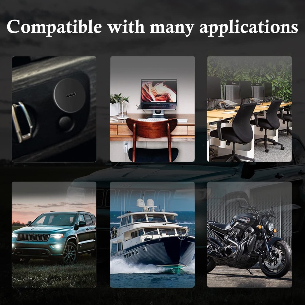 BATIGE Single Port Type C 3.1 Car Flush Mount Cable USB C Panel Mount...