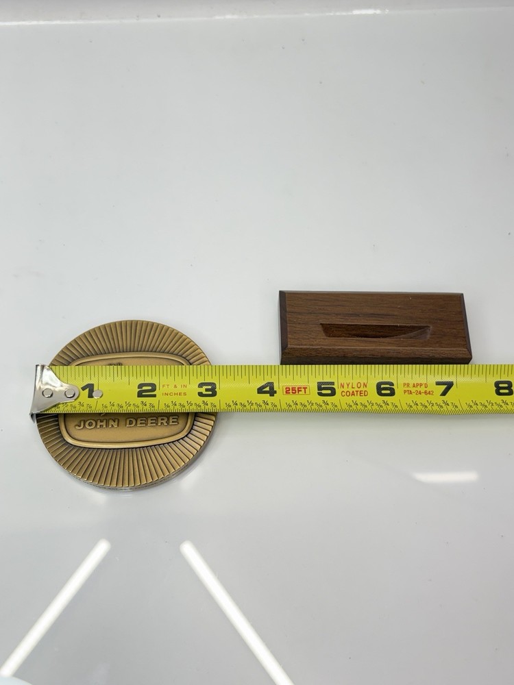 1987 John Deere Desktop Calendar Medallion 