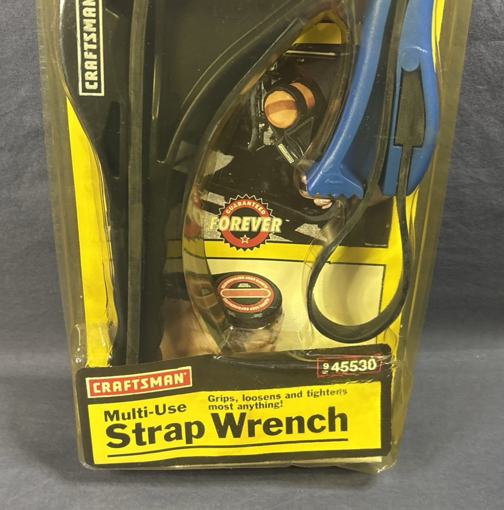 Vintage Craftsman NOS Multi-Use Strap Wrench Set - 9-45530