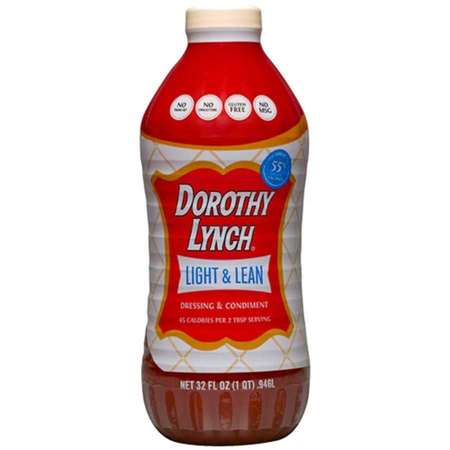 Dorothy Lynch Salad Dressing | Light and Lean | Combo Pack 16 oz. and 32 oz.