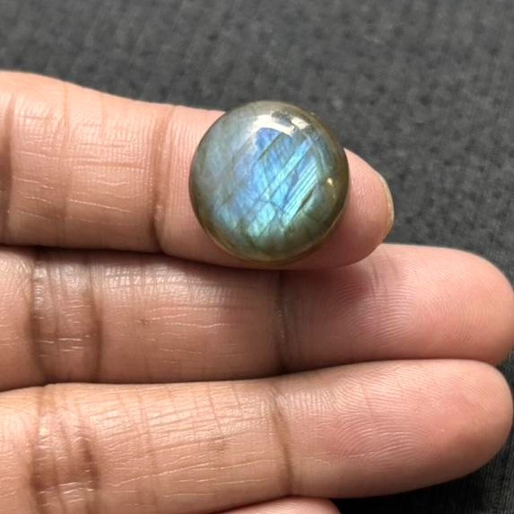Labradorite Round Shape Gemstone Cabochon - LBDL-48