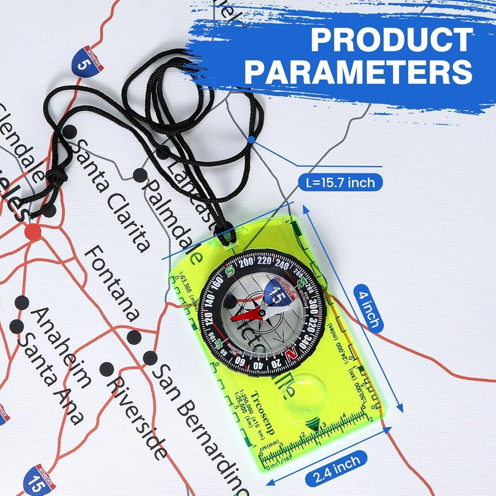 Orienteering Compass Hiking Survival Compas Small Mini