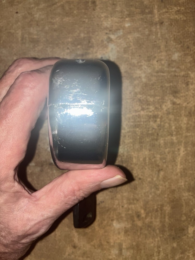 CHROME MOTORCYCLE DISC BRAKE LOCK WITH ONE KEY