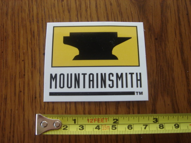 MOUNTAINSMITH Lumbar Day Backpack STICKER Decal