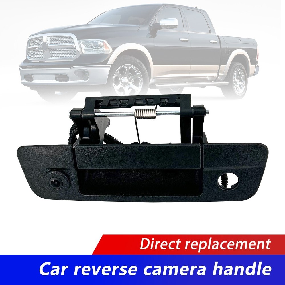 Tailgate Handle rear view Backup Reverse Camera For 2009-17 Dodge Ram 1500 2500