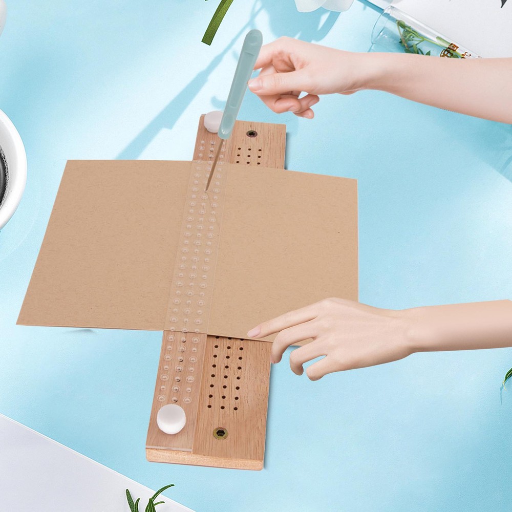 Hand Bookbinding Tools Waxed Thread Guide Tools Leather Craft Kit Beginners