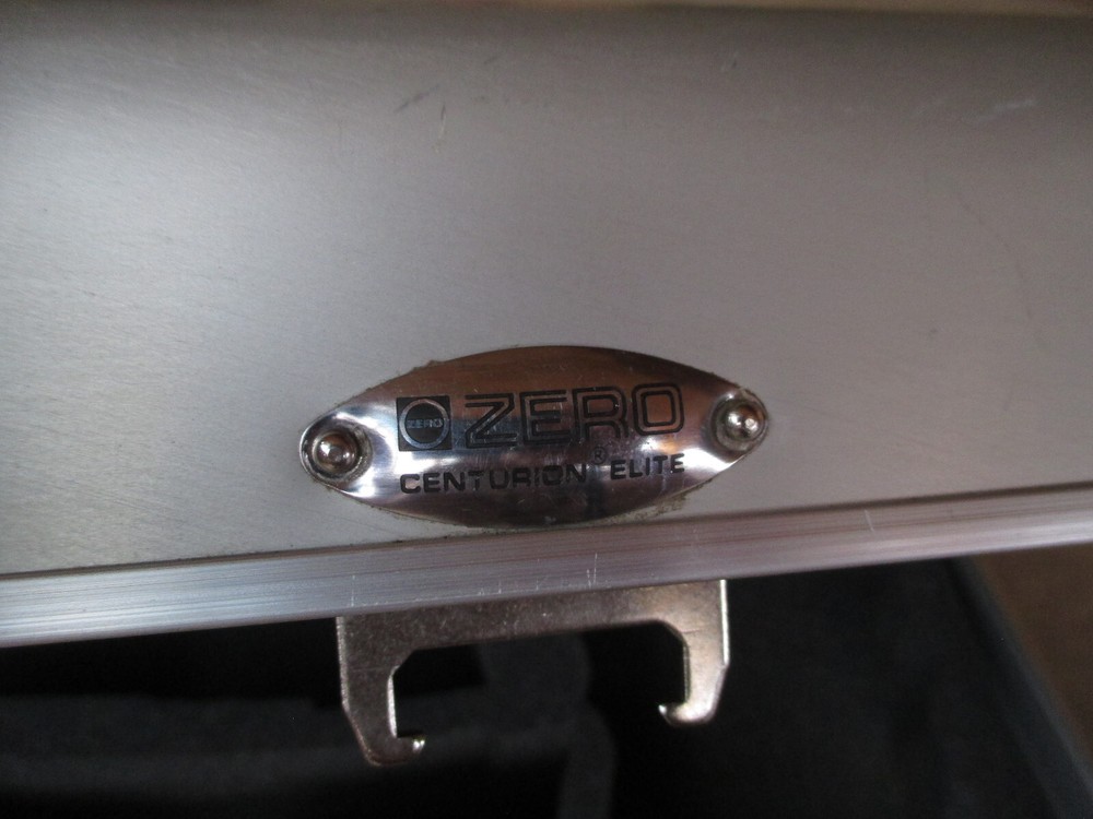 Zero Centurion Elite Locking Aluminum Briefcase / Protective Storage Case & Foam