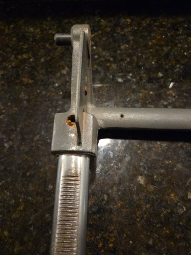ShopSmith Mark V 500 Main Table Support Leg / Post Set of 2 Pins Lower Pivot