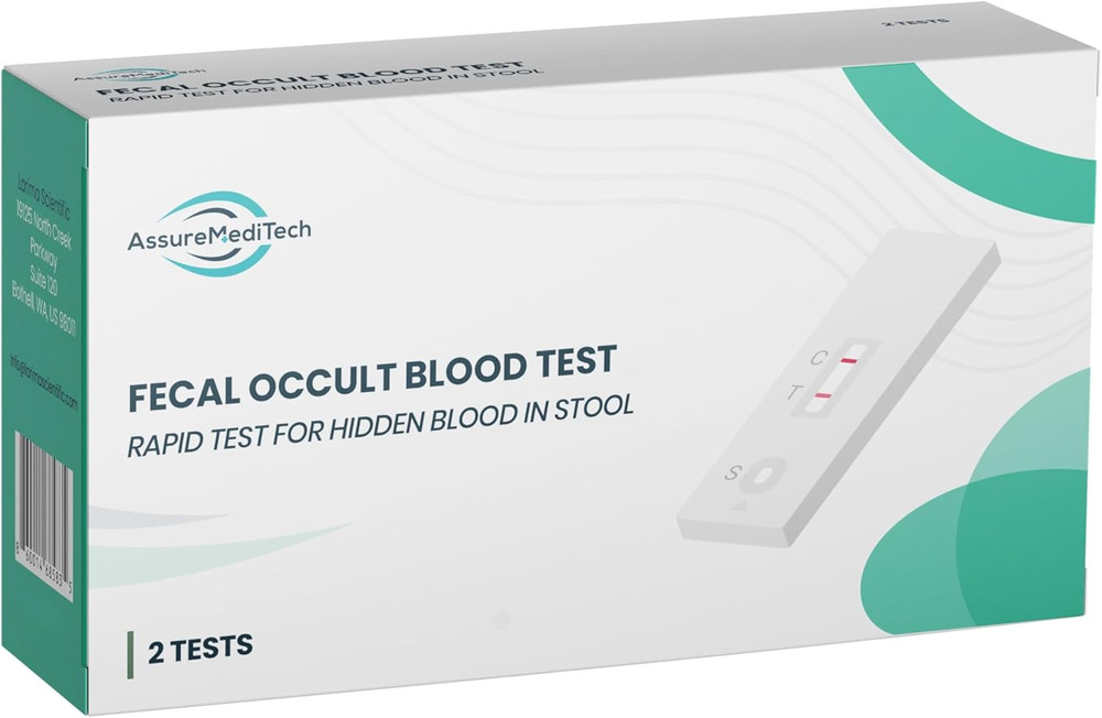 Fecal Occult Blood in Stool Test (2 Tests)