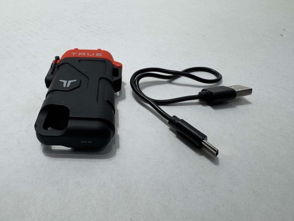 TRUE [USB-C] RECHARGEABLE ARC WINDPROOF PLASMA LIGHTER XR - [ORANGE]