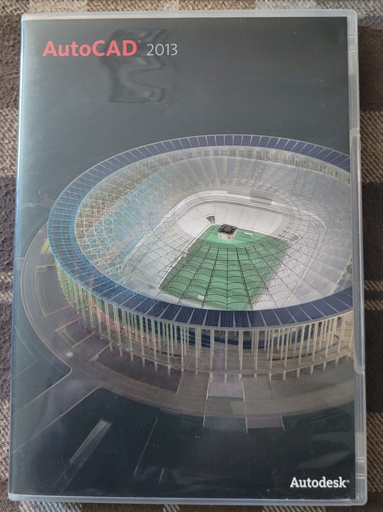 Autodesk AutoCAD 2013 2 DVD with serial codes Networked NFR Not for Resale