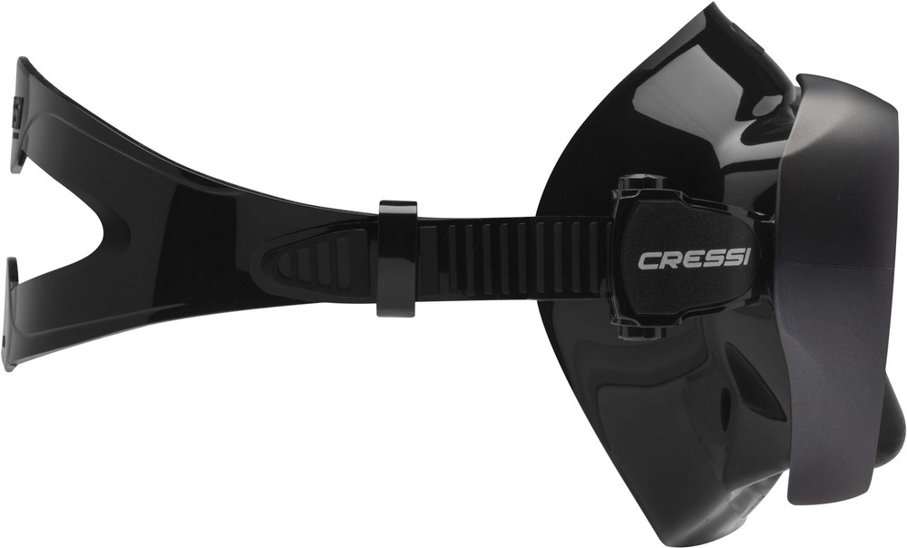 Cressi A1 Clear Lens Dive Mask Black