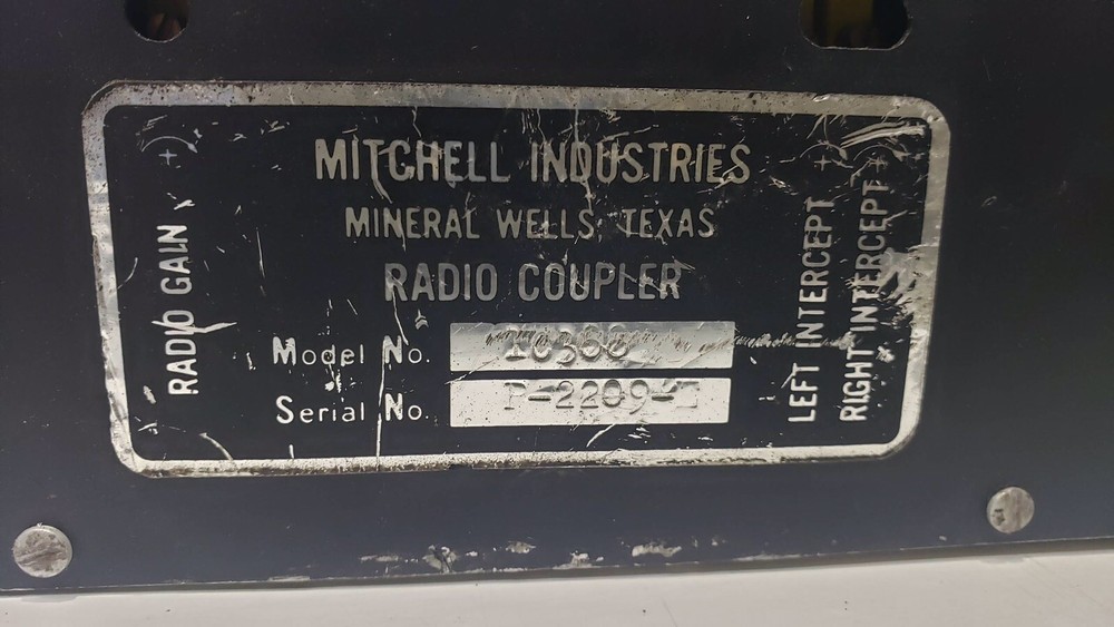 Radio Coupler Mitchell Industries