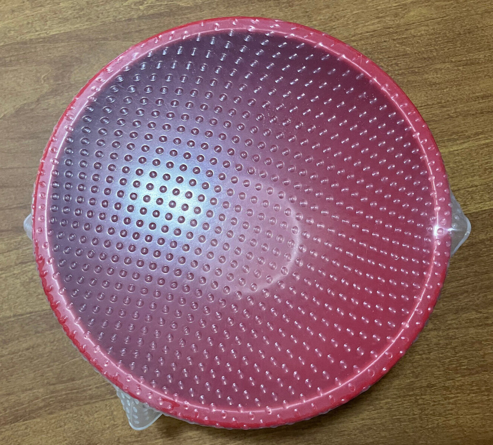 Three Sets Of 12 Stretch Lids