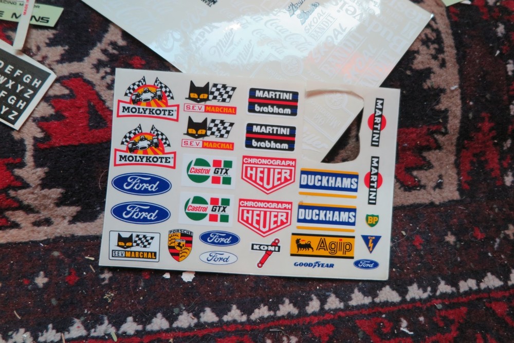 RC Car Stickers