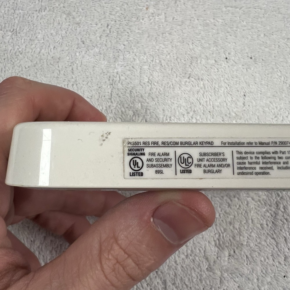 DSC ADT PremisePro Security Panel Pk5501 Keypad Alarm Panel