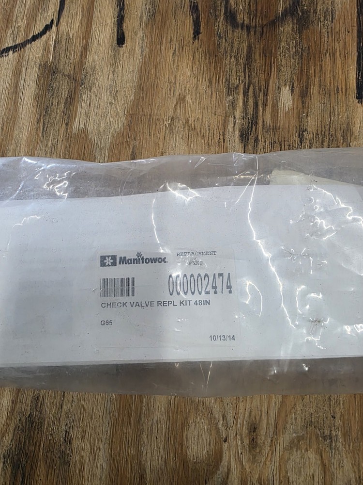 Manitowoc Replacement Parts OEM Ice Machine 48" Replacement Check Valve Kit