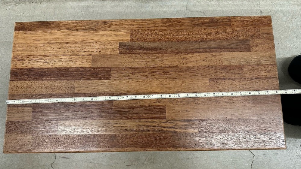 Handcrafted Solid Oak Vintage Folding Bench/Table, Circa 1970's