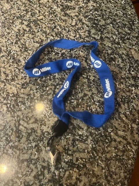 Miller Electric lanyard