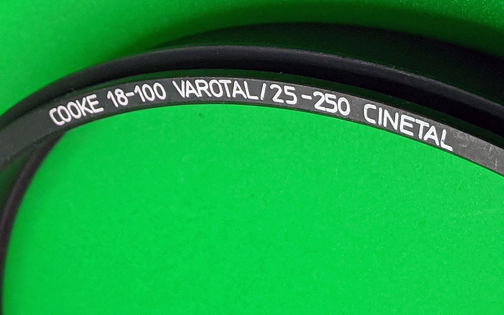 Cooke Variable Primes Ring, 18-100 Varotal/25-250 Cinetal