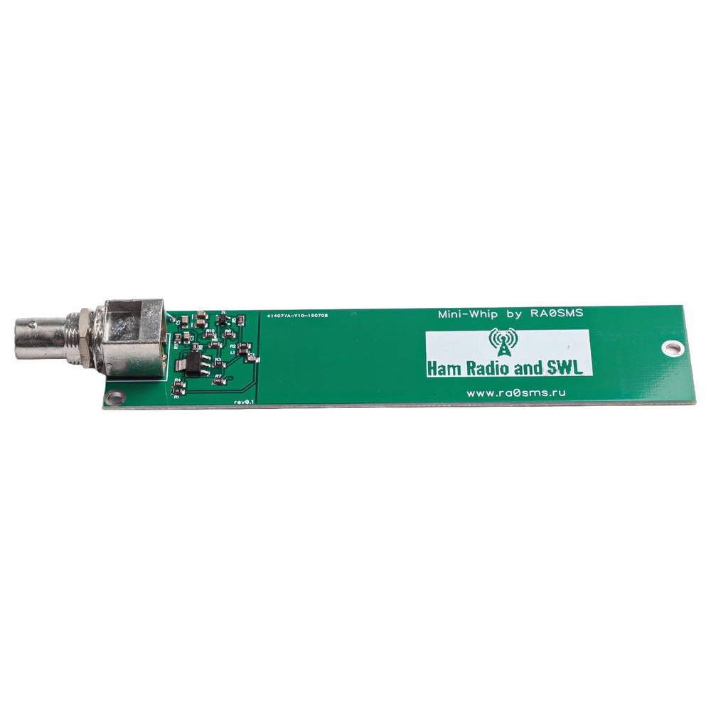 Active Antenna Portable Use BNC Connector Easy Installation PCB Material