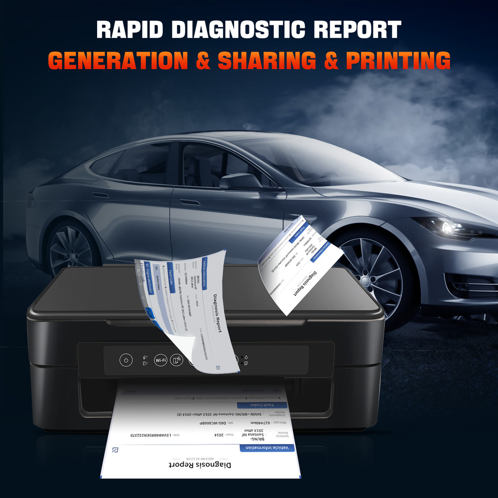 XTOOL A30D V2.0 Bluetooth Full System Diagnostic Tool OBD2 Scanner Bidirectional