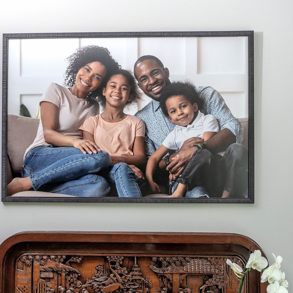 21x27 Rustic Brown Real Wood Picture Frame Width 0.75 inches | Interior Frame De
