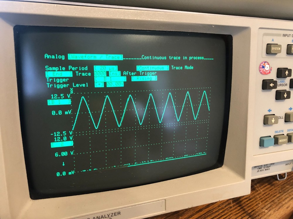 HP 1631D 43 state & 16 timing channels Logic Analyzer & Digitizing Oscilloscope