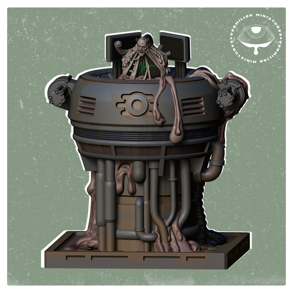 Full Set | Atomic Unity | Vermillion |Wargaming 3D Print Mini