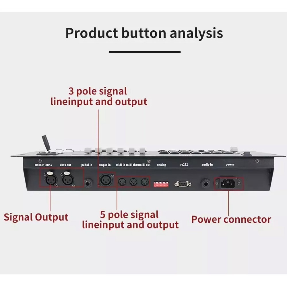 Pilot2000 DMX Console Stage Effect Lighting Consoles DMX Controller
