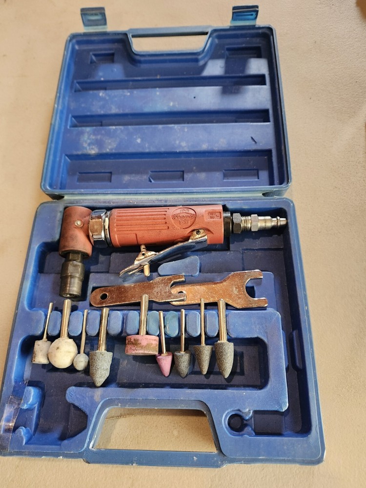 Cummins Angle Die Grinder Set With Case Missing One Die