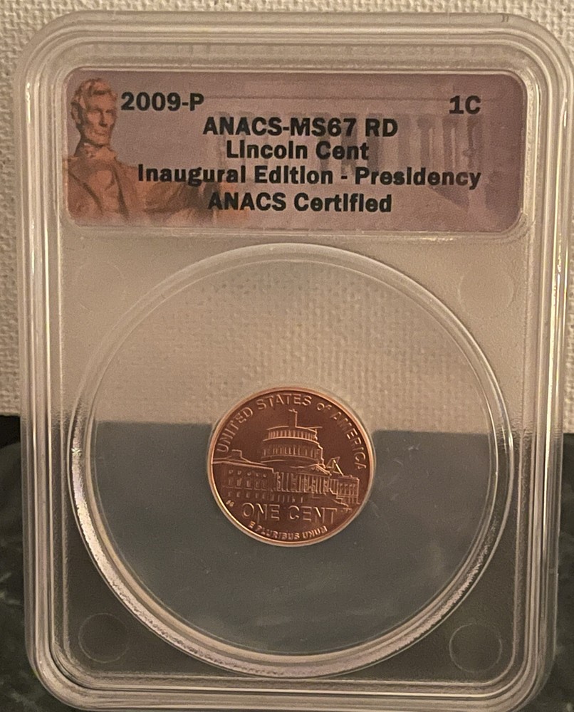 2009 P MS67RD Lincoln Cent Penny Presidency Washington D. C. Uncirculated