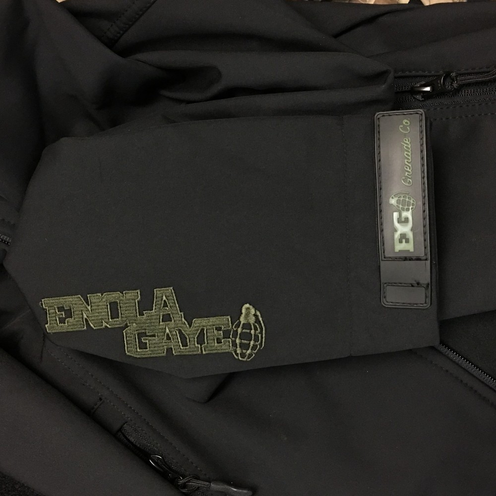 NEW Enola Gaye TechOne Windbreaker Jacket - Black - Medium